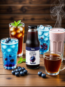 Yaban Mersini ozu ile 5 Ferah icecek