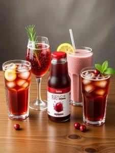 kizilcik ozu ile 5 Ferah icecek