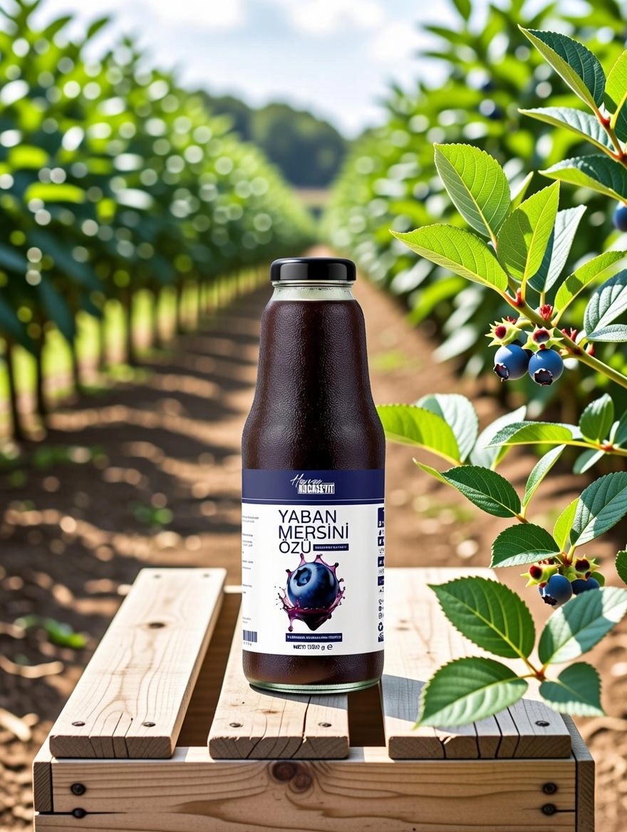 Yaban Mersini Özü Üretim Süreci