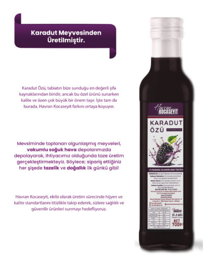 Karadut özü 700g