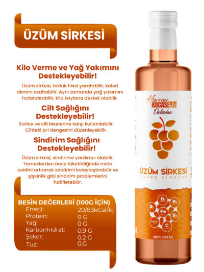 Üzüm Sirkesi 500ml