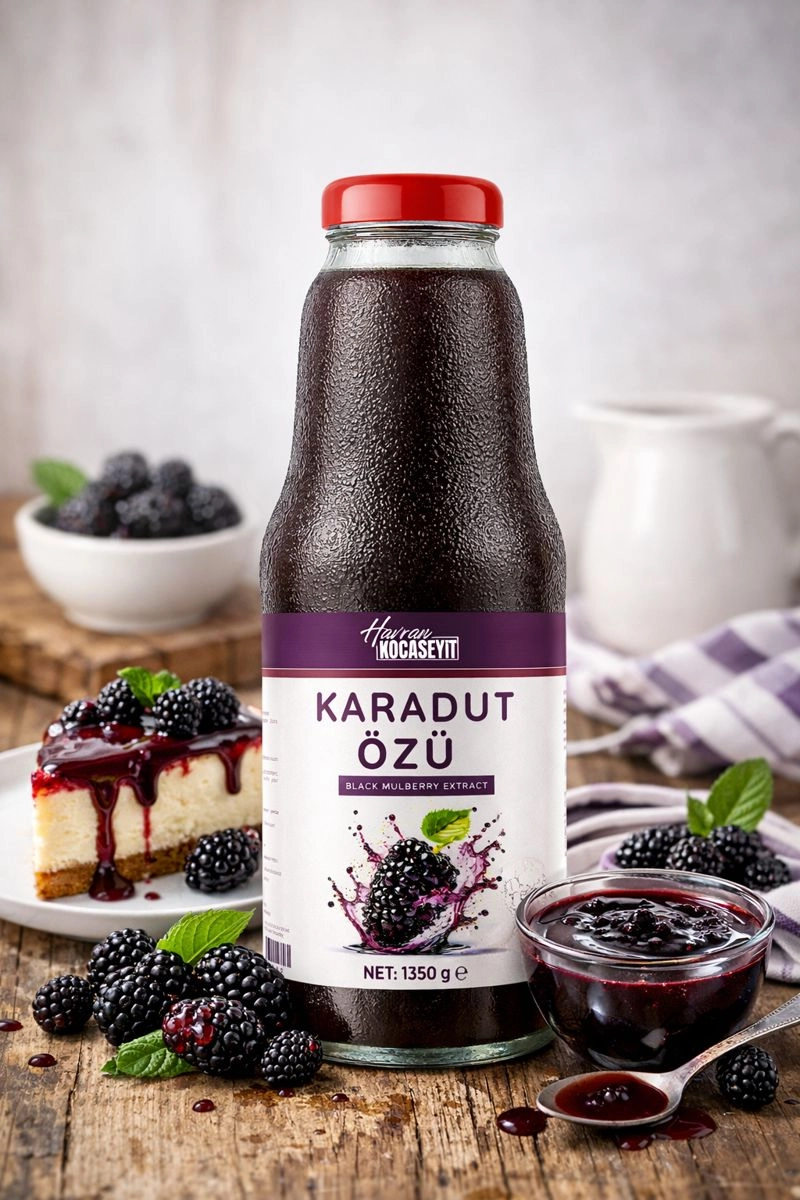 karadut ozu ile cheesecake sosu nasil yapilir