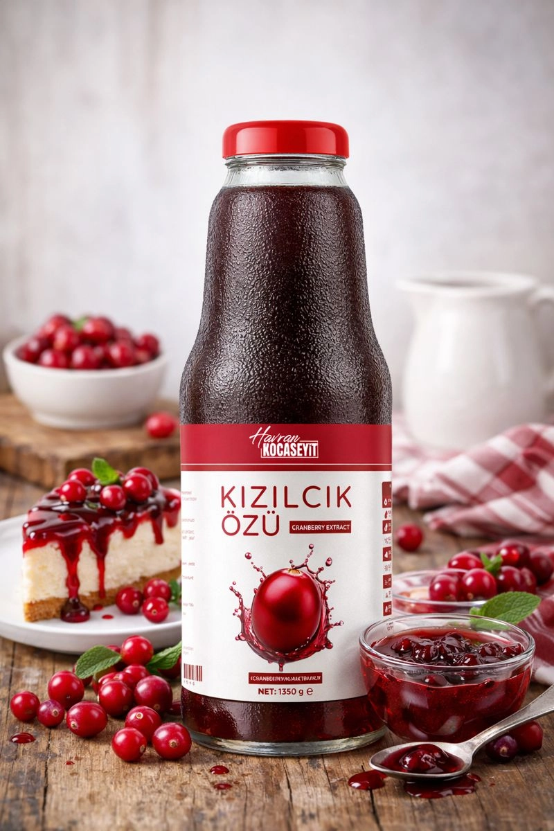 kizilcik ozu ile cheesecake sosu nasil yapilir