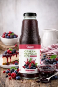 orman-meyveleri-ozu-ile-cheesecake-sosu-nasil-yapilir